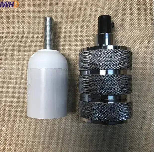 Metallic E27 Socket Lamp Holder