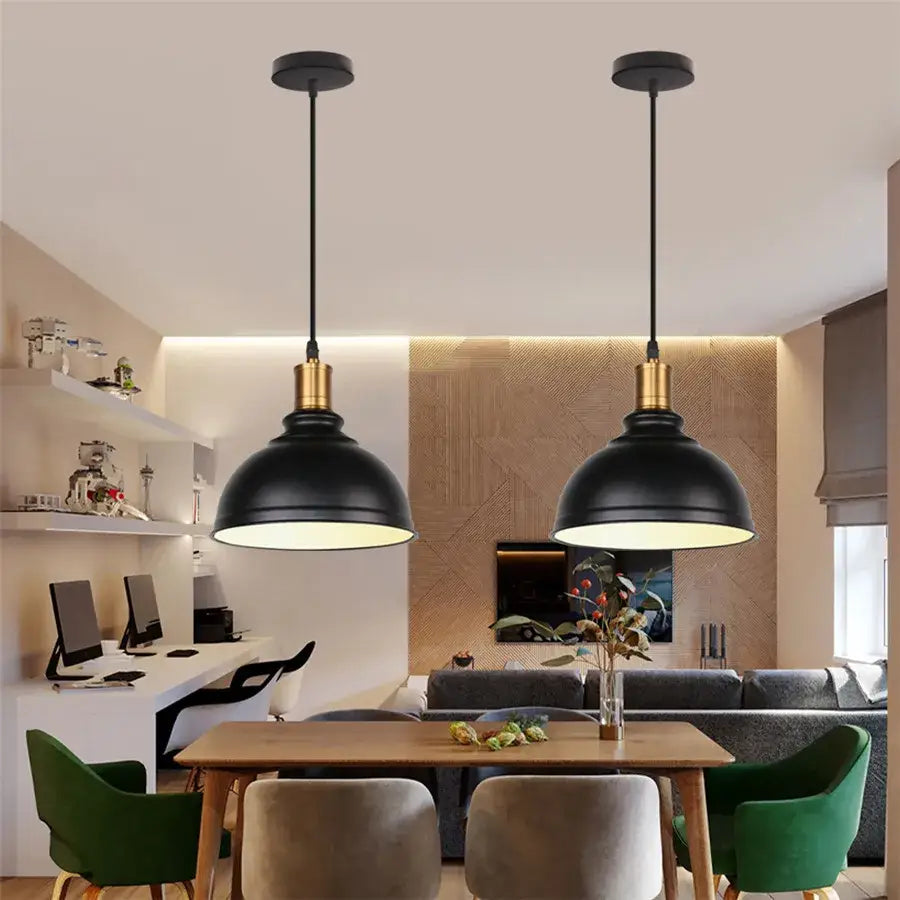 Bronze Dome Pendant Light
