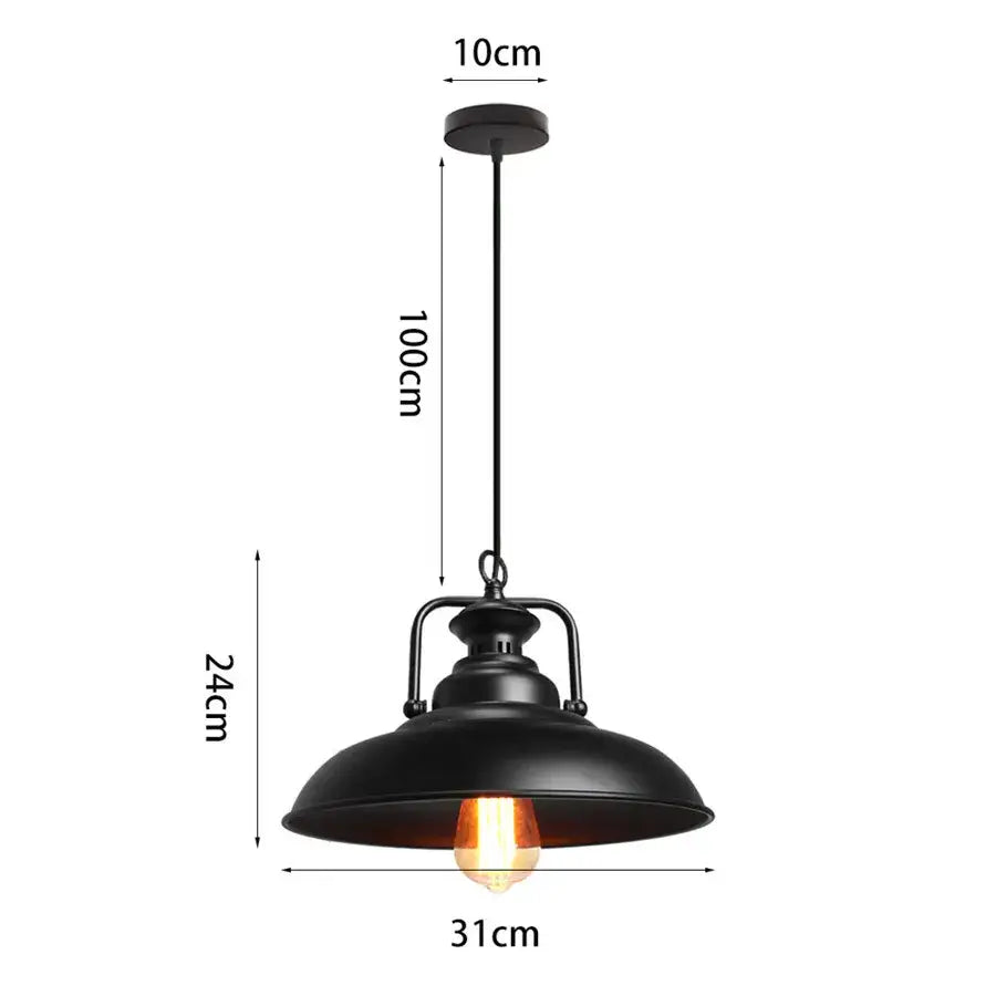 Bronze Dome Pendant Light