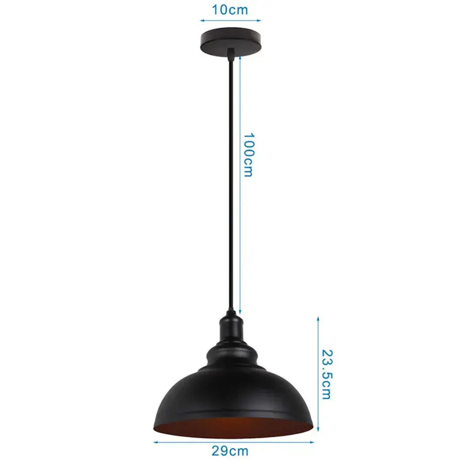 Bronze Dome Pendant Light