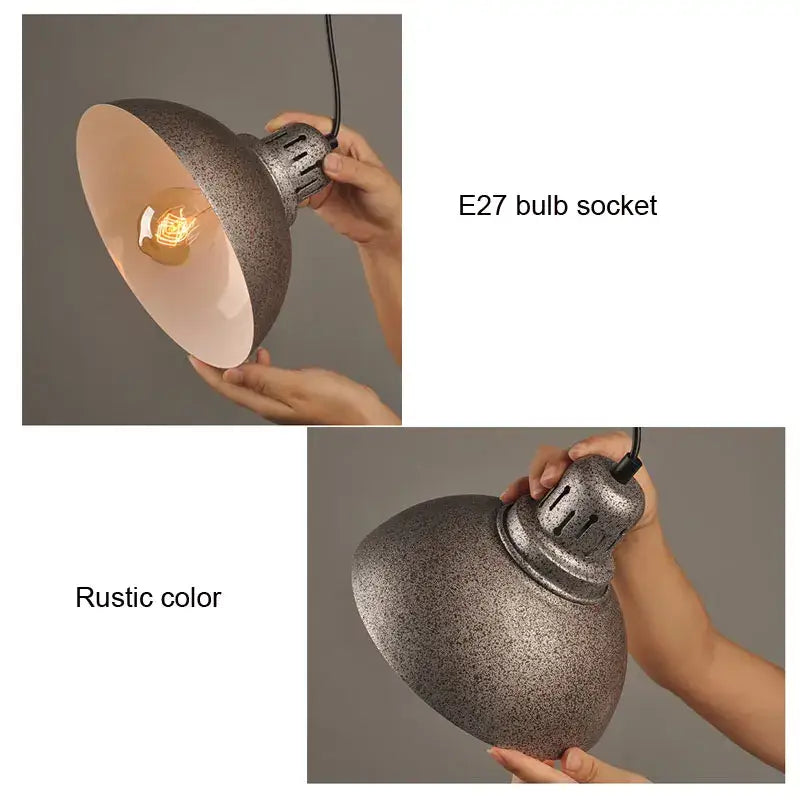 White Copper Pendant Lamp