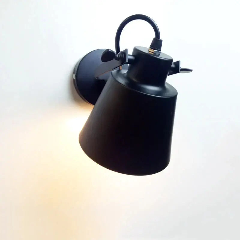 Black Iron Loft Sconce