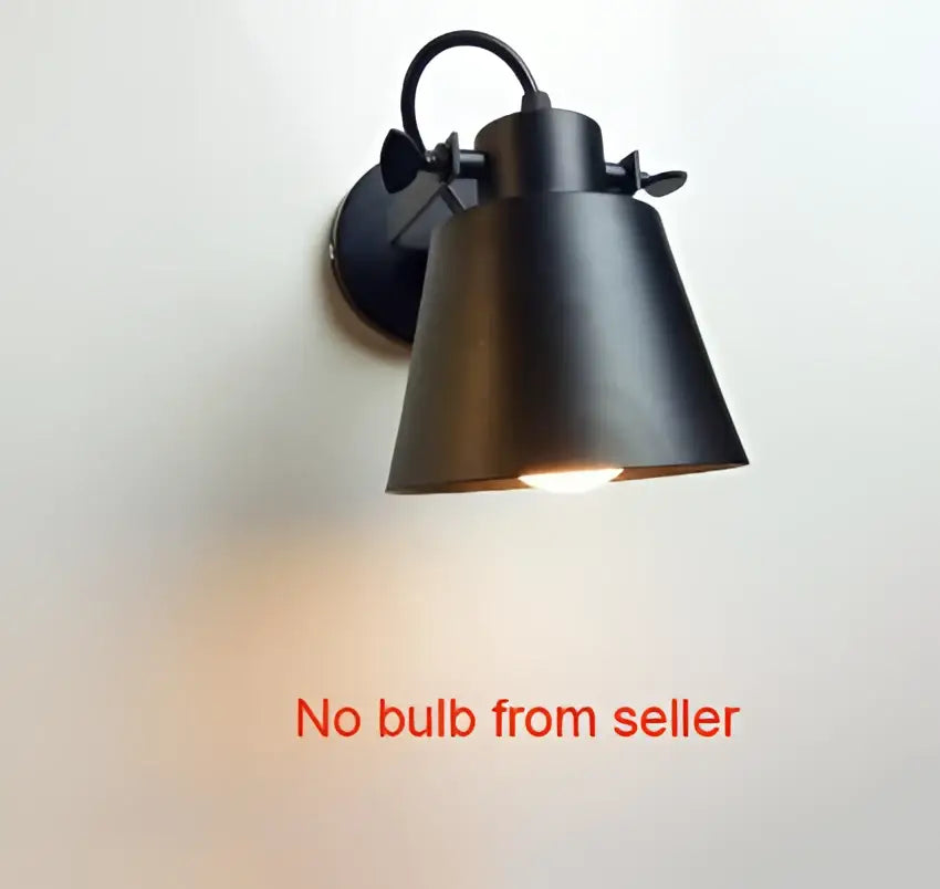 Black Iron Loft Sconce