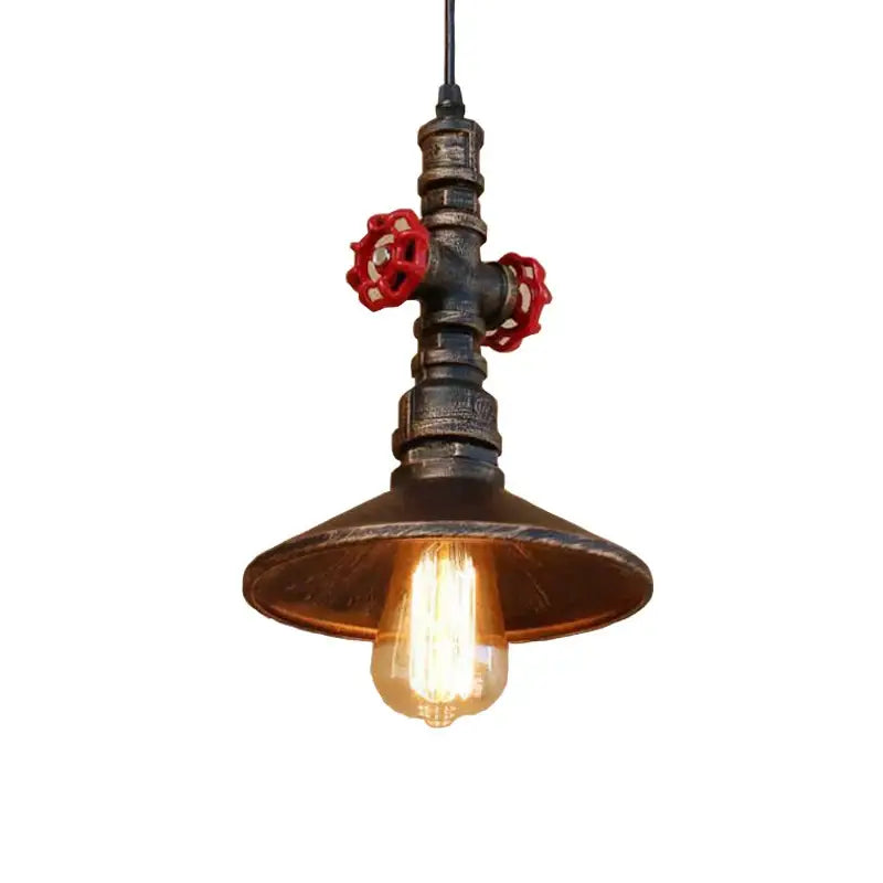 Iron Pipe Pendant Lamp