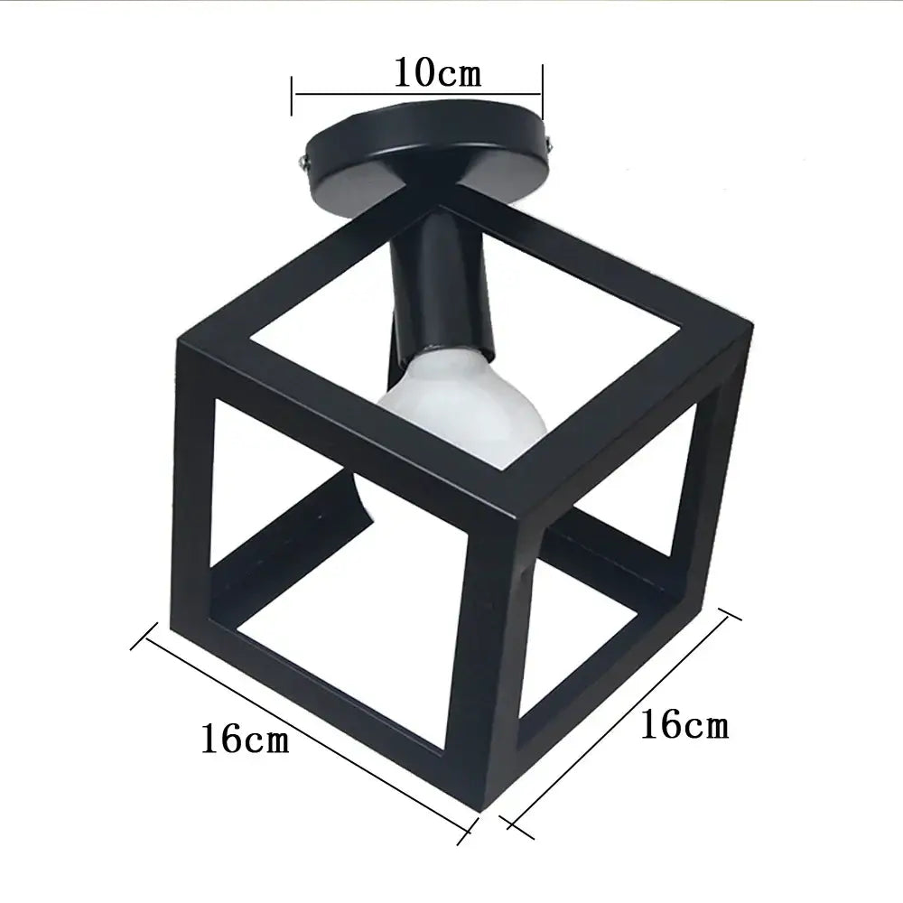 Multi-Color Iron Pendant Light