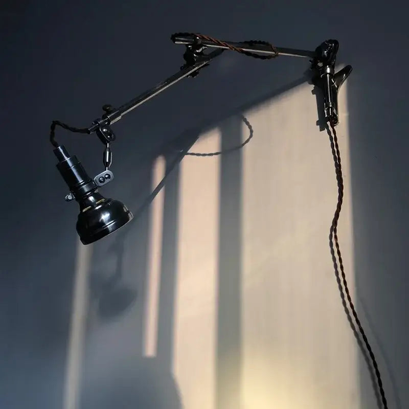 Silver Articulated Wall Sconce