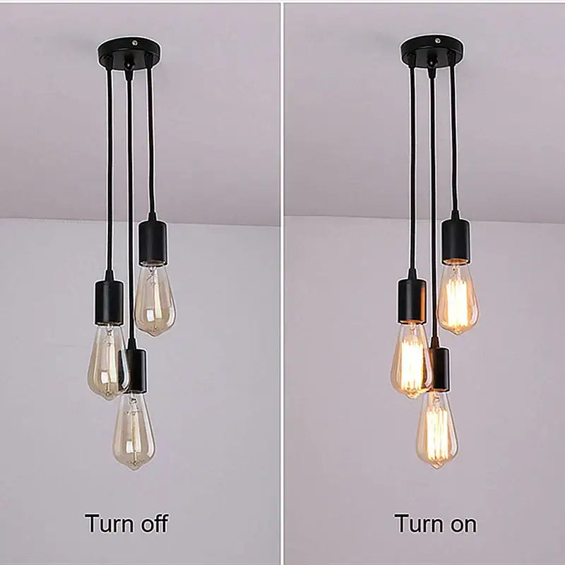 Chrome LED Pendant Lamp