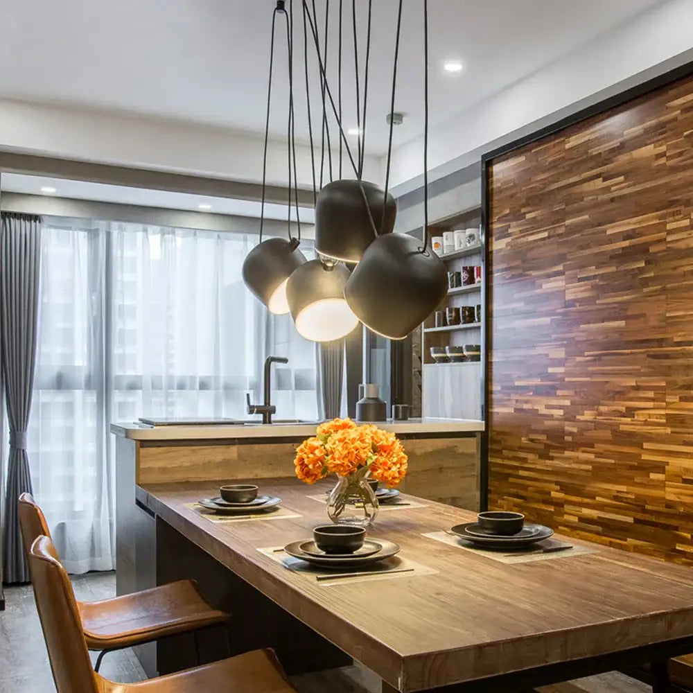 Black Spider Pendant Lamp