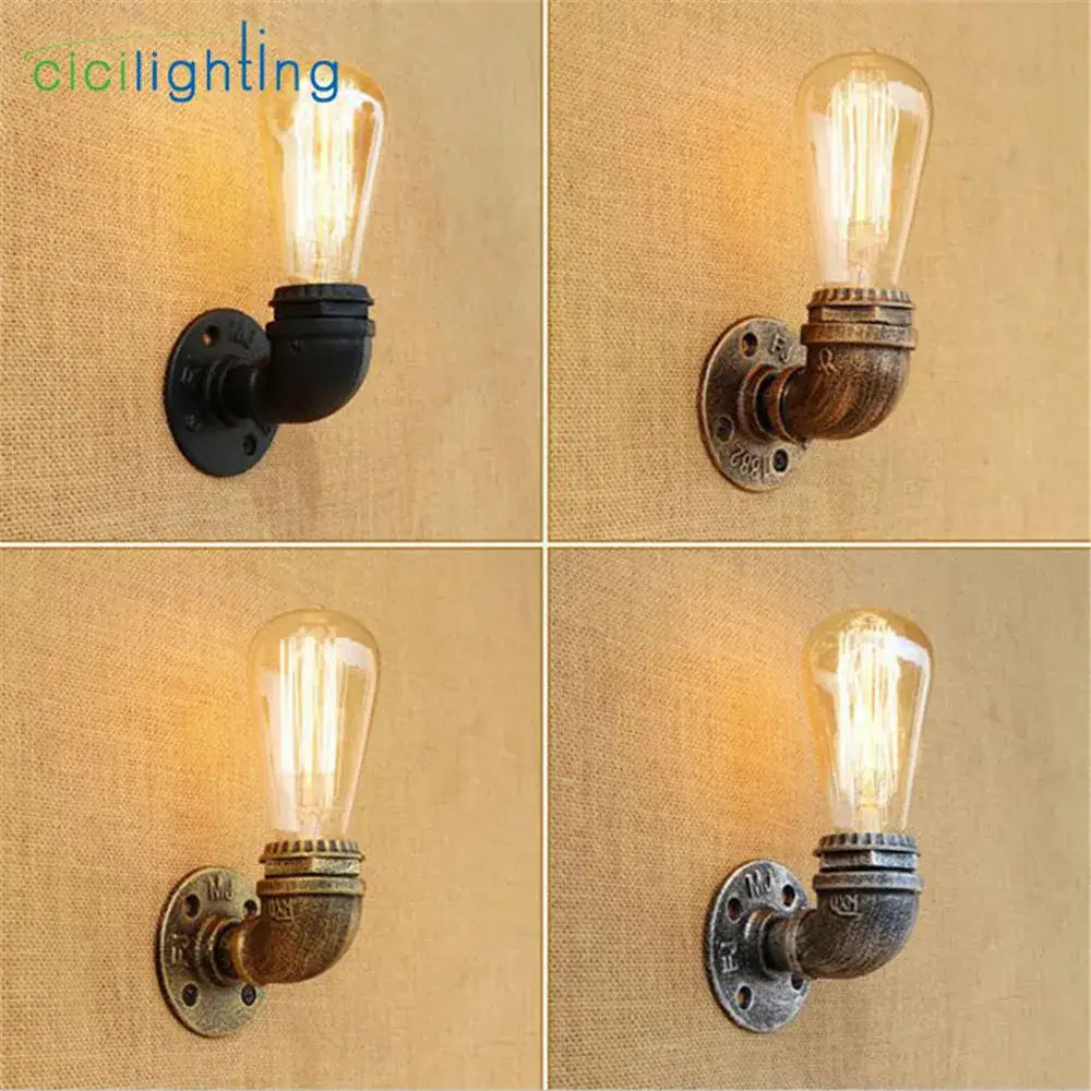 Brass Steampunk Wall Lamp