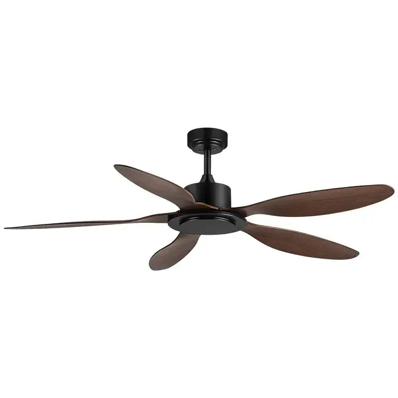 White Wood 56-Inch Industrial Ceiling Fan