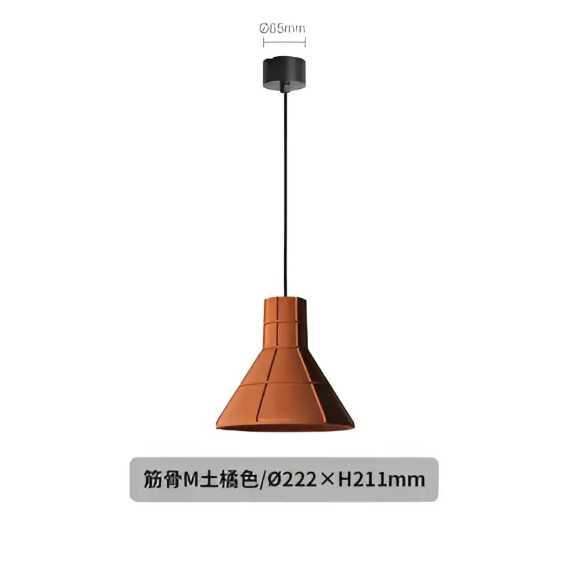 Terracotta Cement Pendant Lamp