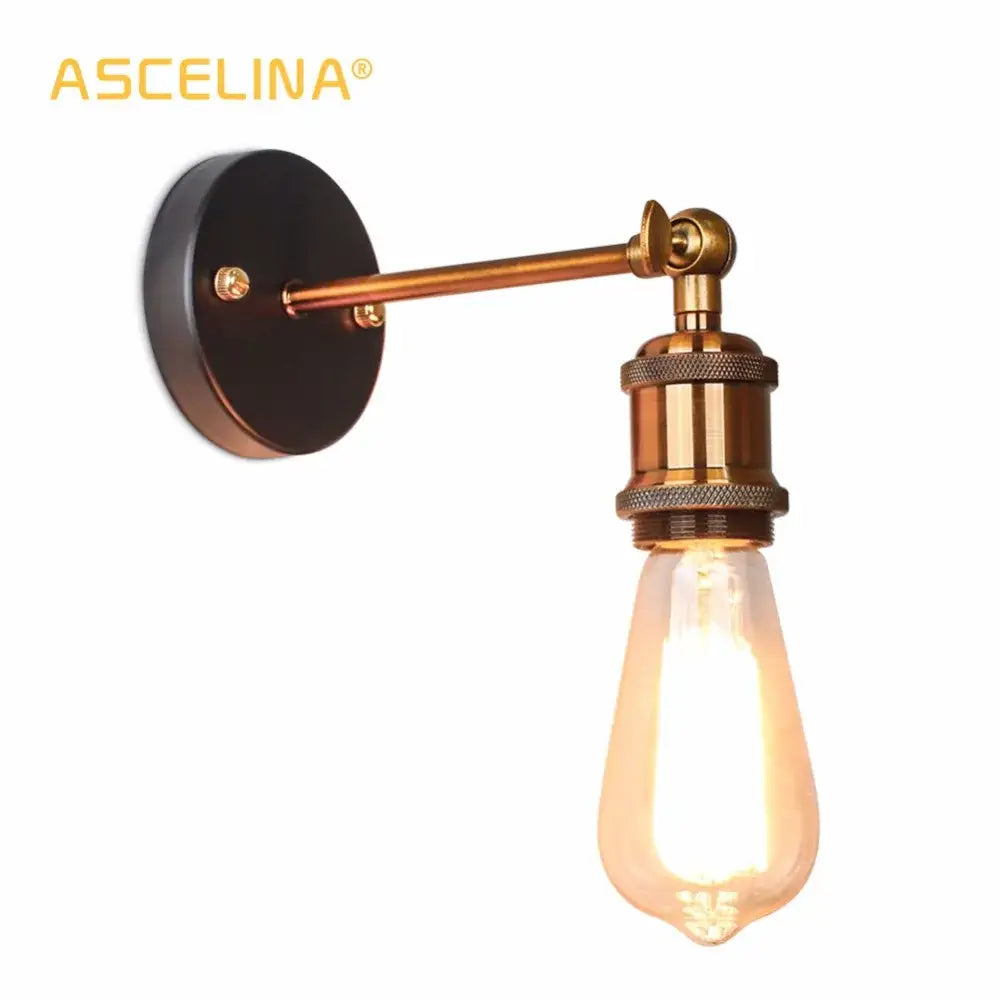 Brass Edison Wall Sconce