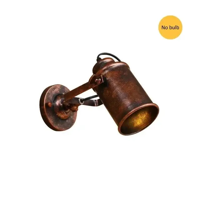 Copper Adjustable Wall Lamp for Reading Nooks