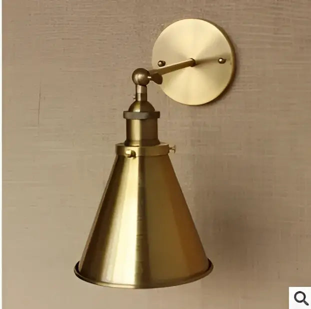 Brass Adjustable Wall Sconce Custom Angle