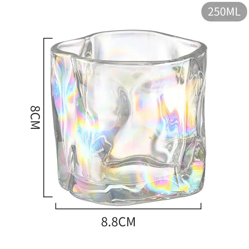 Textured Glass Tumbler Set