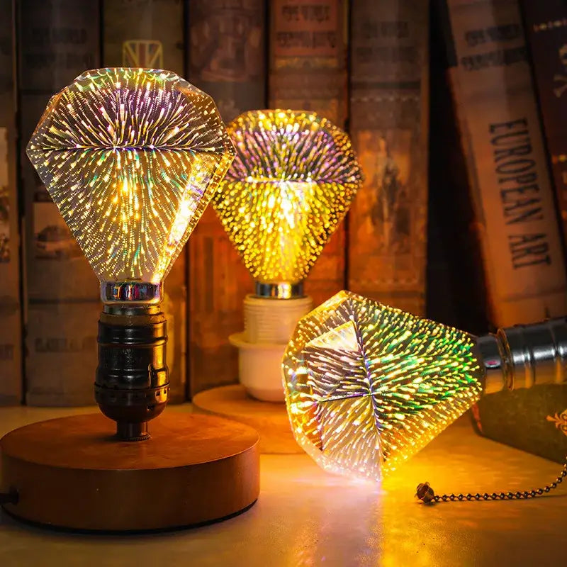 3D Fireworks LED Bulb