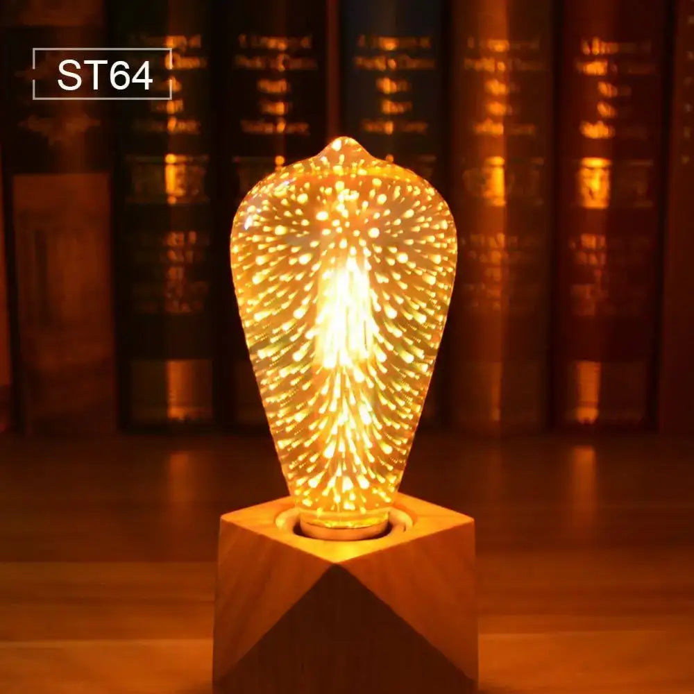 3D Fireworks LED Bulb