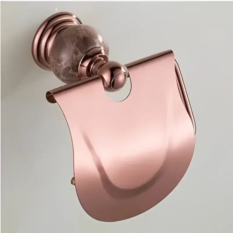Rose Gold Bathroom Set