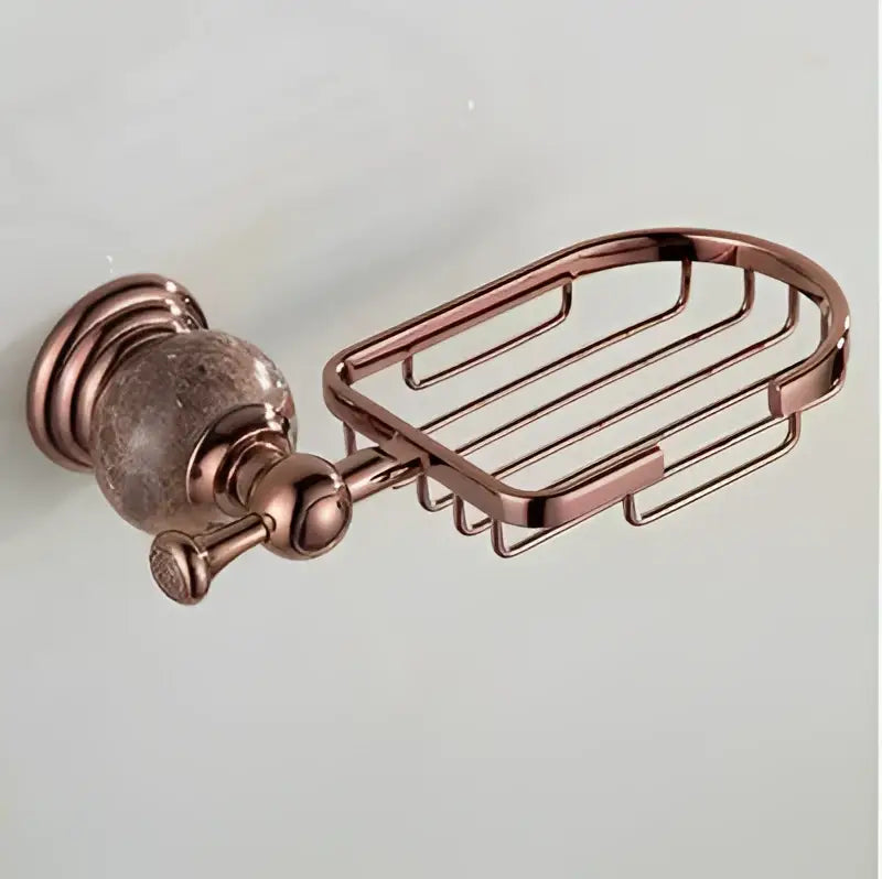 Rose Gold Bathroom Set