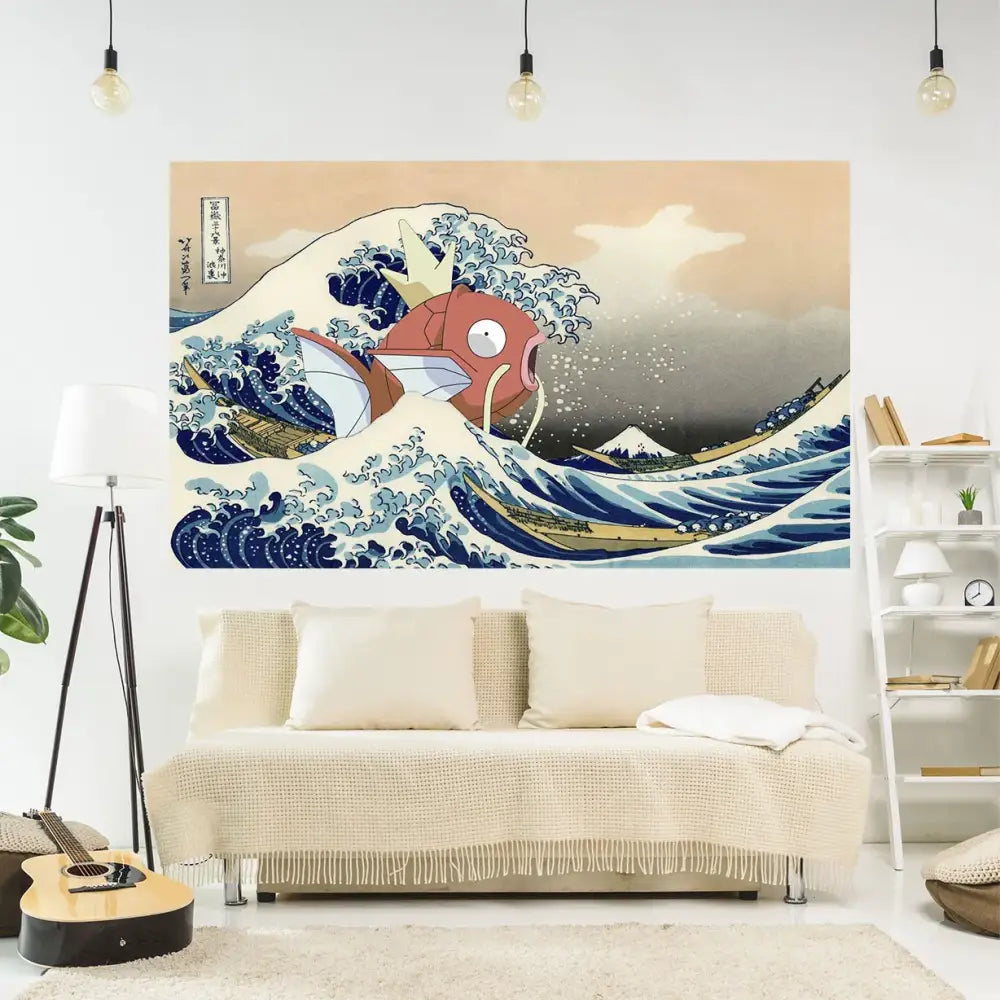 Great Wave Kanagawa Tapestry