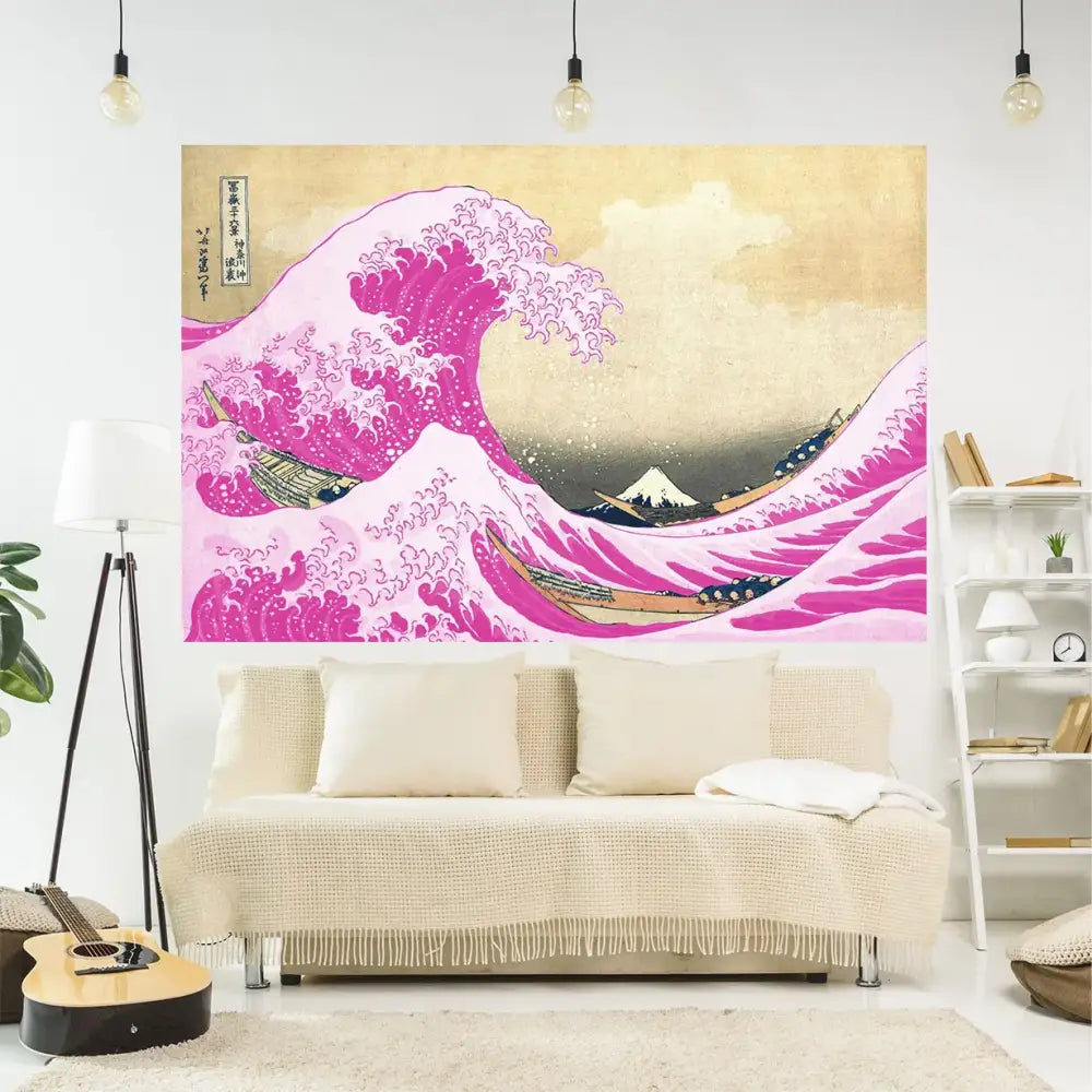 Great Wave Kanagawa Tapestry