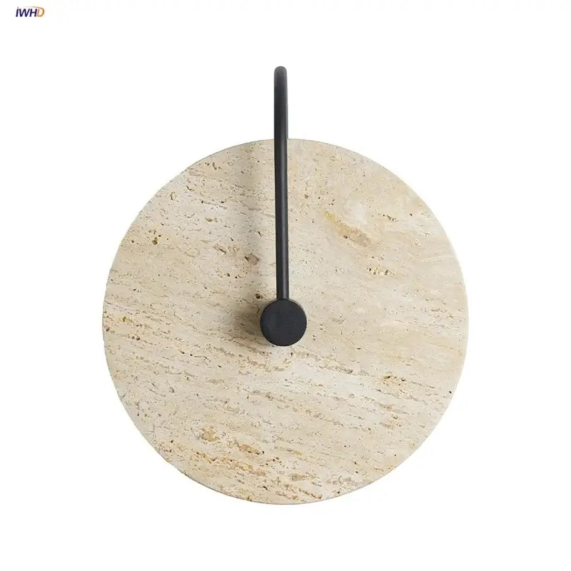 Beige Stone Wall Sconce