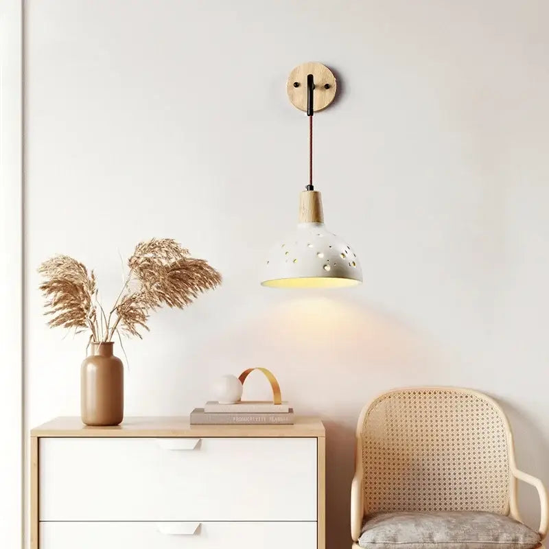 Wood LED Wall Light