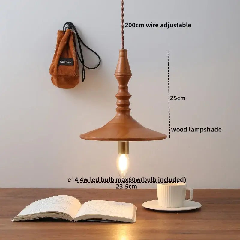 Terracotta Ceramic Pendant Light