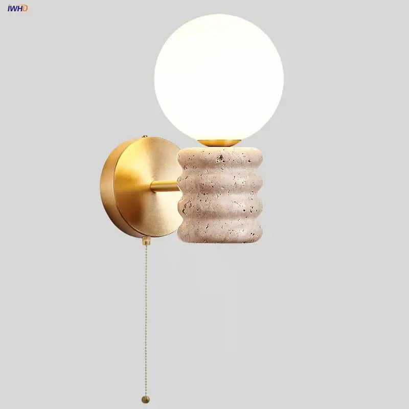 Travertine LED Wall Lamp