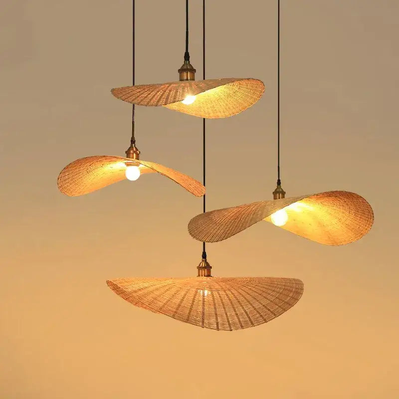 Bamboo Teahouse Chandelier