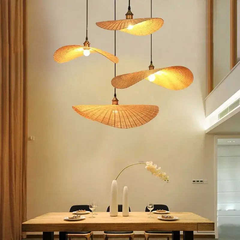 Bamboo Teahouse Chandelier