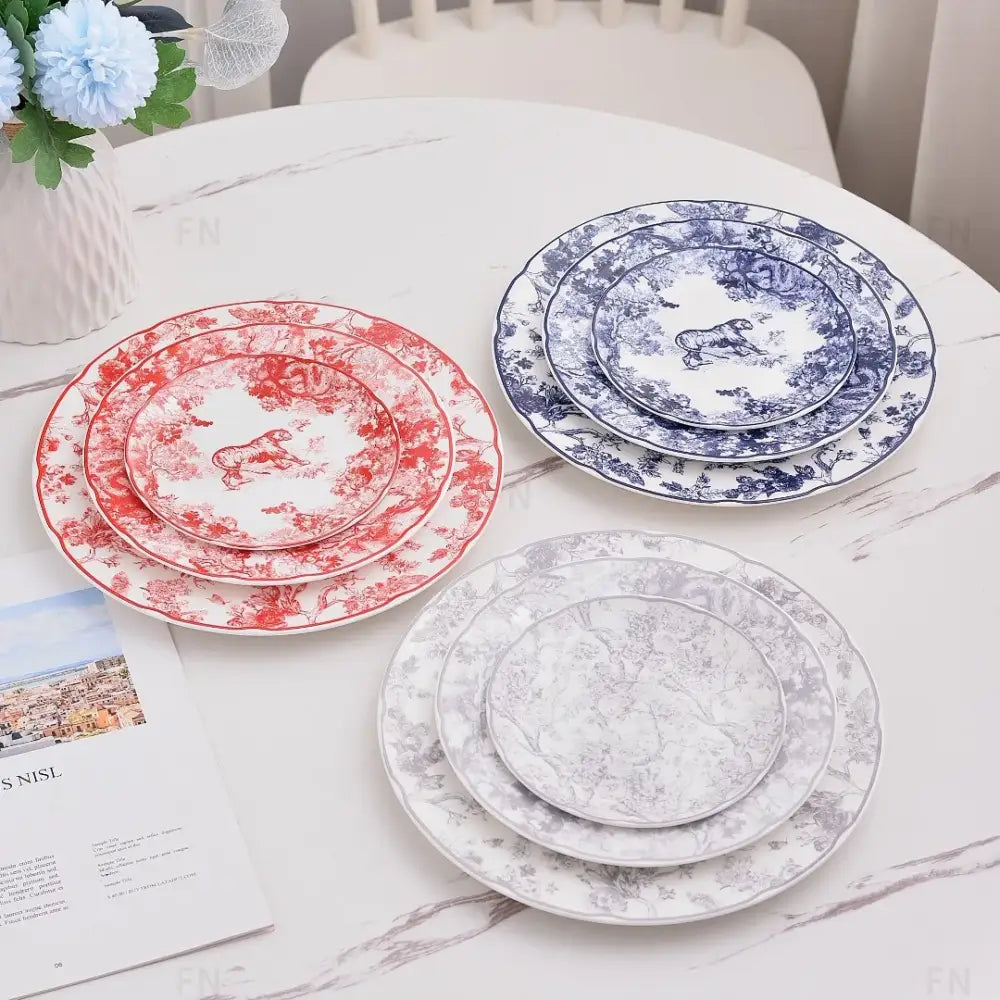 Bone China Animal Plates