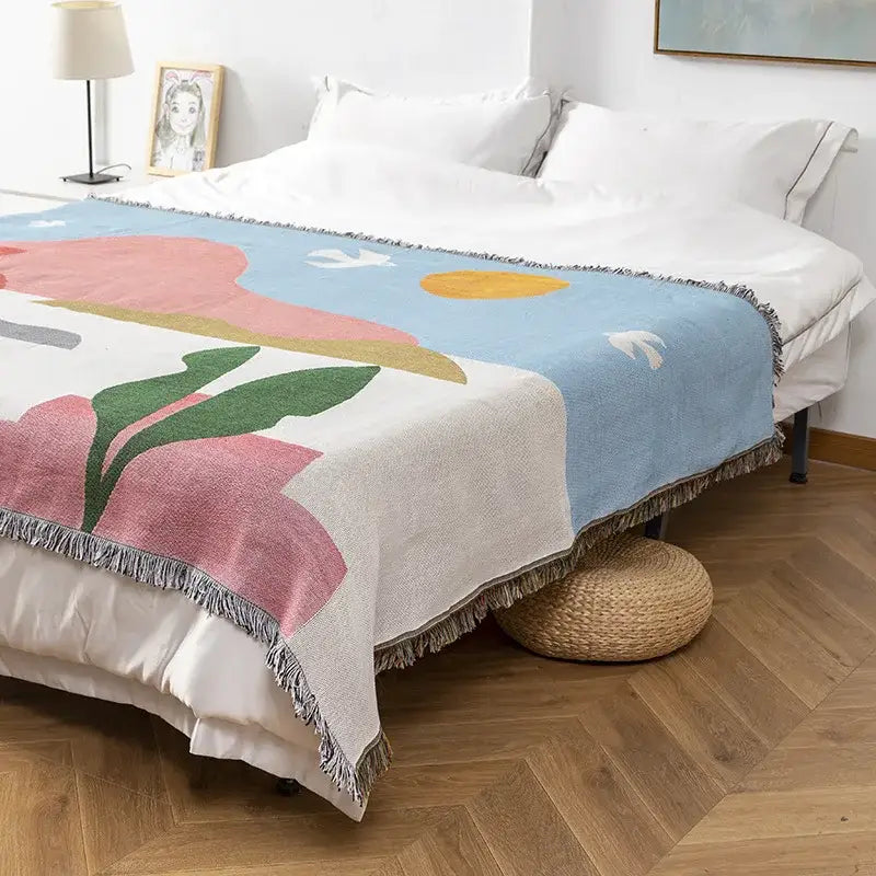 Leopard Print Throw Blanket