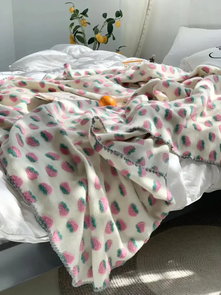 Cherry Kids Wool Blanket