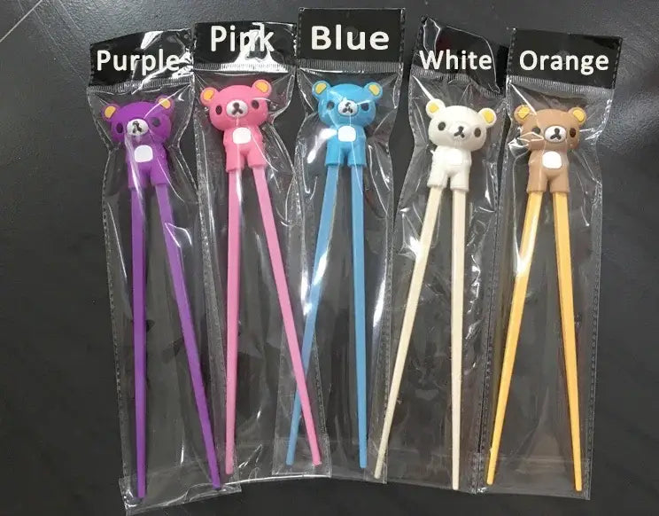 Multicolor Animal Chopsticks Set