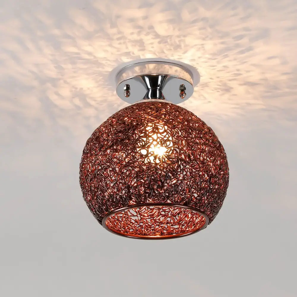 Glass Ball LED Ceiling Light