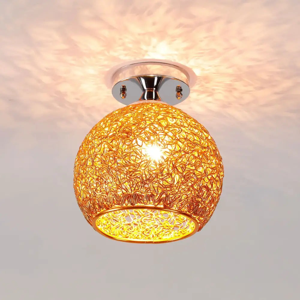 Glass Ball LED Ceiling Light
