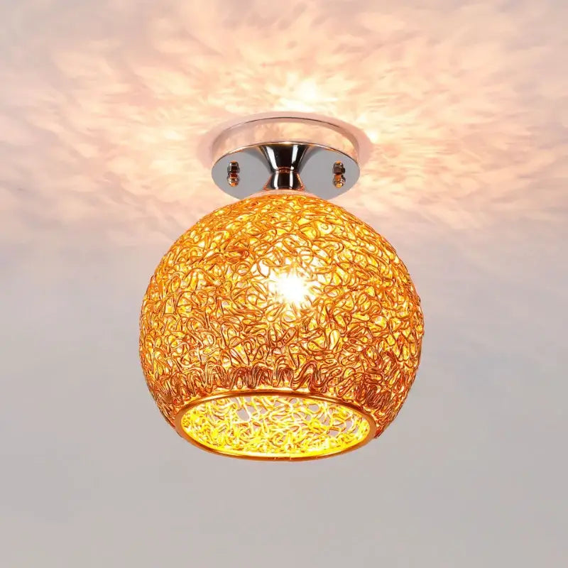 Glass Ball LED Ceiling Light