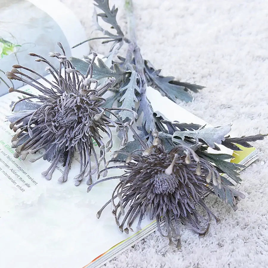 Orange Artificial Floral Branch