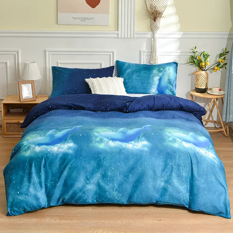 Beige Brown Leopard Bedding
