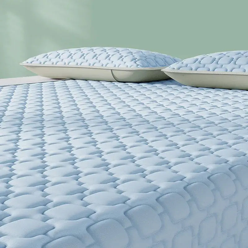 Blue Beige Cooling Latex Pad