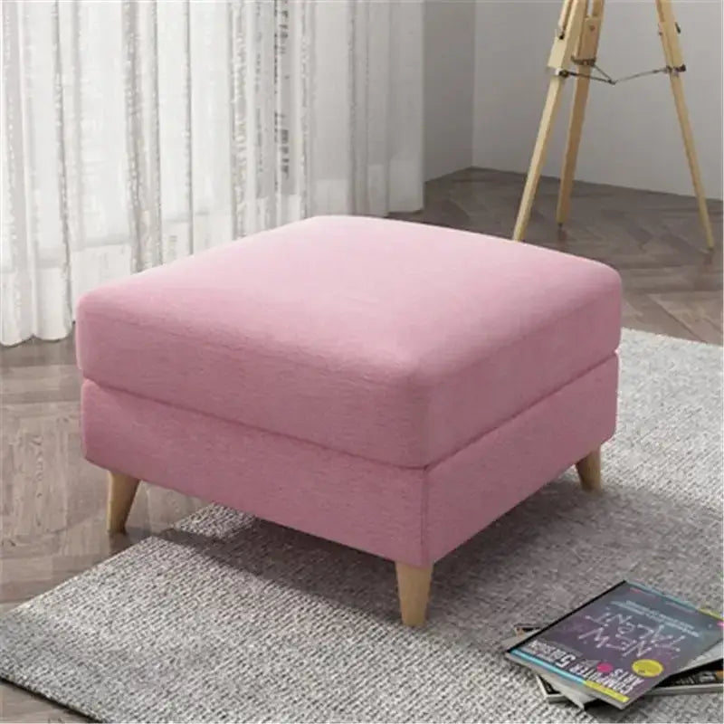 Gray Jacquard Stool Cover