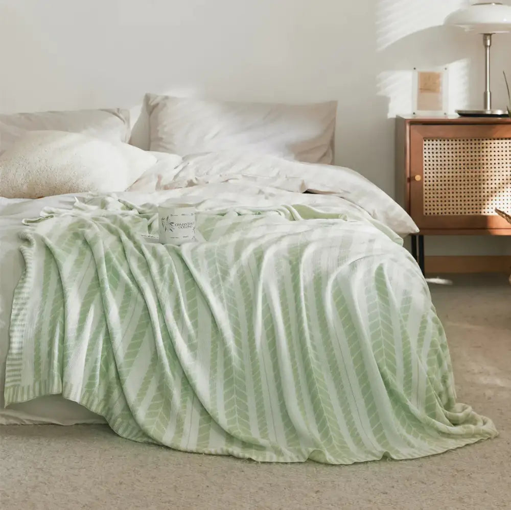 Mint Bamboo Cooling Blanket