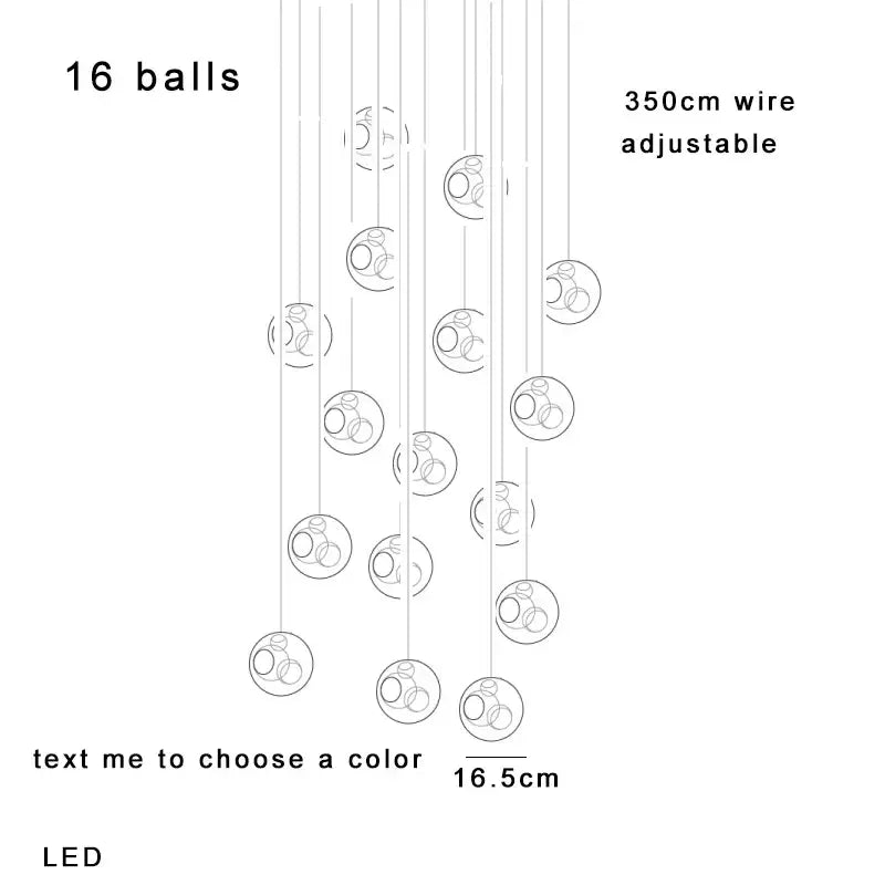 Amber Glass Sphere Dimmable Pendant Light