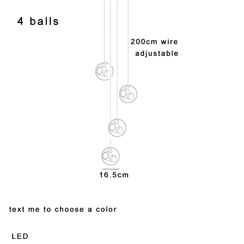 Amber Glass Sphere Dimmable Pendant Light