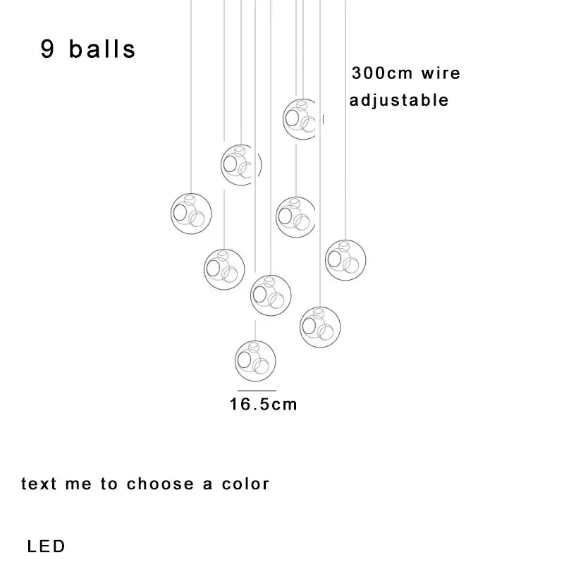 Amber Glass Sphere Dimmable Pendant Light
