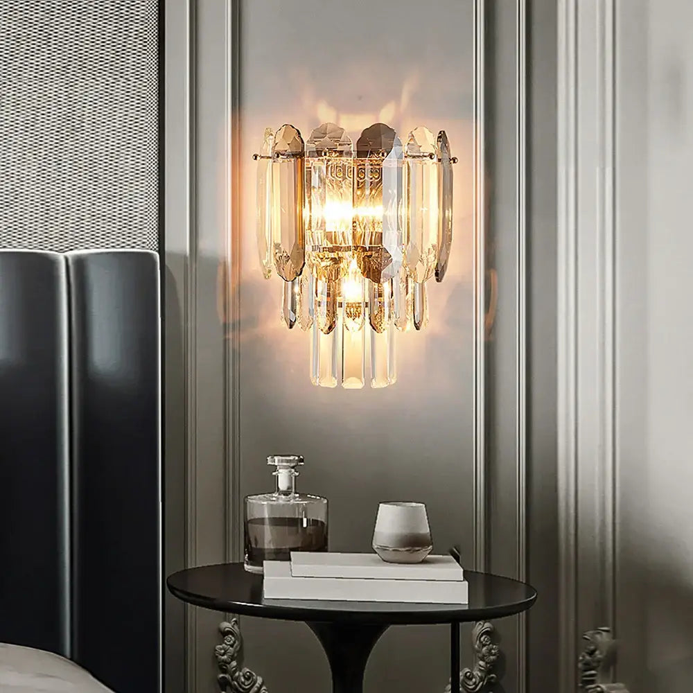 Gold LED 120cm Wall Lamp