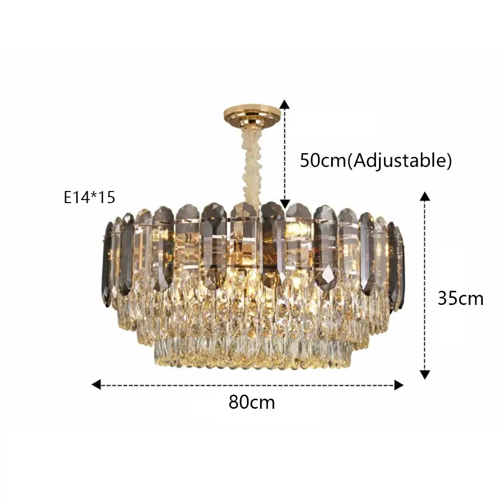 Gold LED 120cm Wall Lamp
