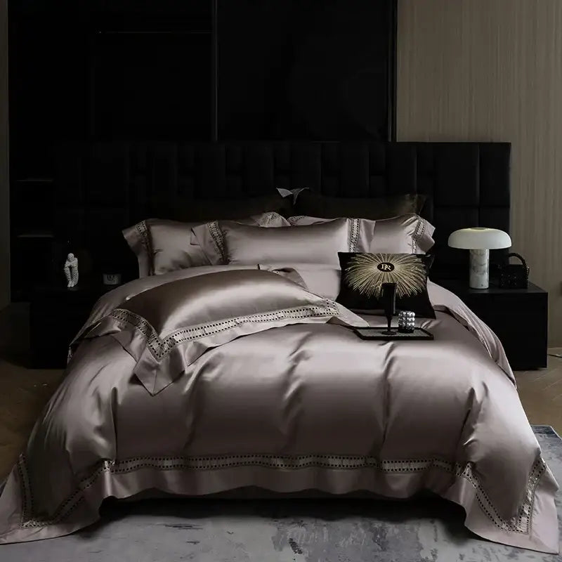 Egyptian Cotton Lace Bedding