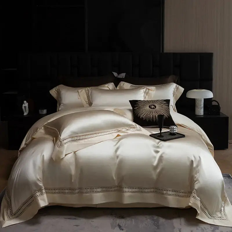 Egyptian Cotton Lace Bedding